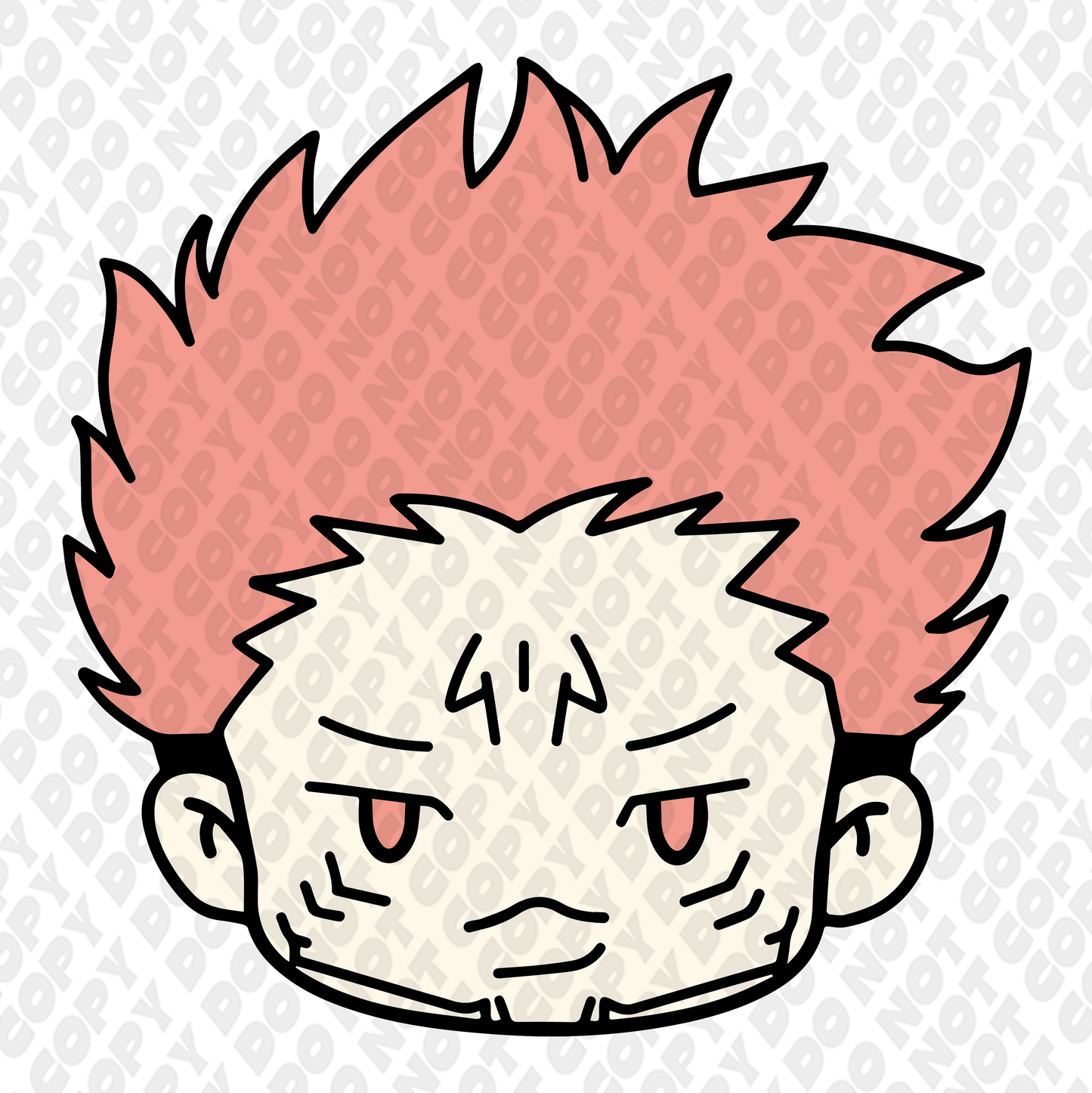 Sukuna Plotting Chibi Head