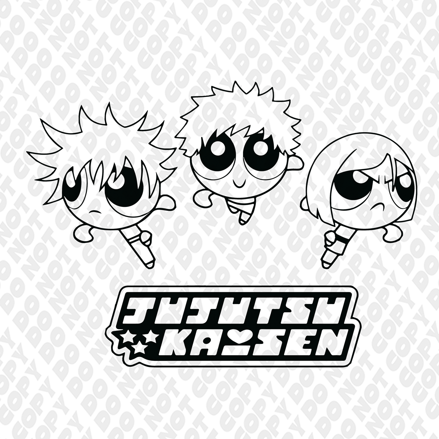Powerpuff Sorcerers Outline