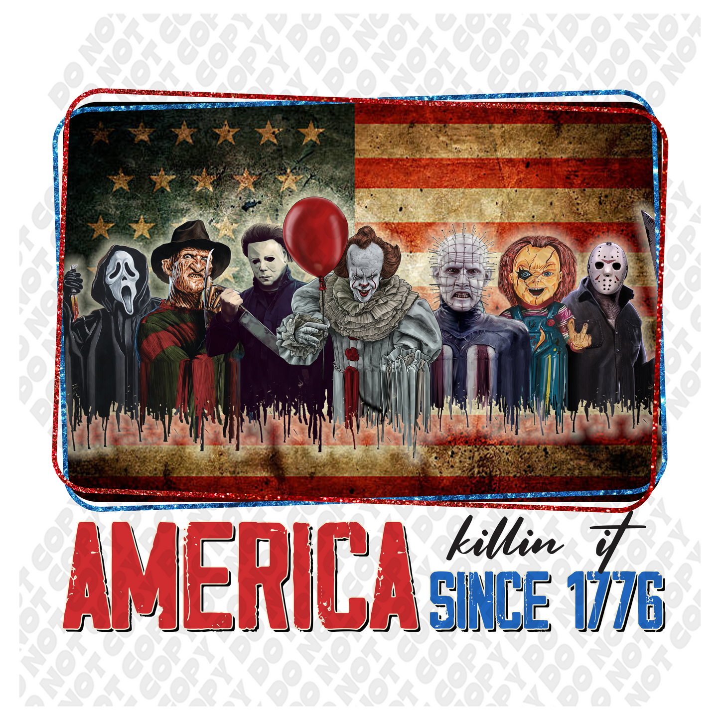 Killing It DTF Transfer