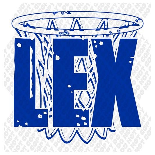 Lexington KY Basketball DTF Transfer