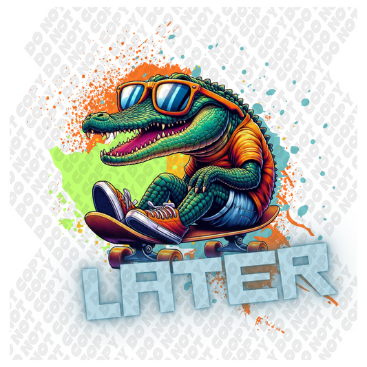 Later Gator DTF Transfer