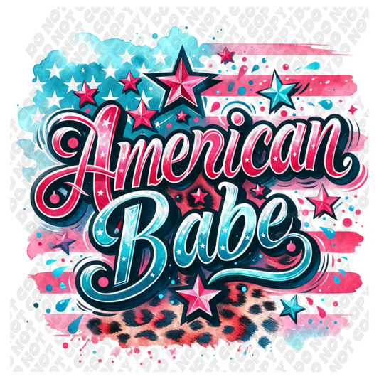 American Babe DTF Transfer