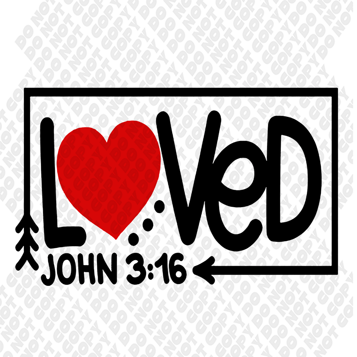 Loved John 3:16