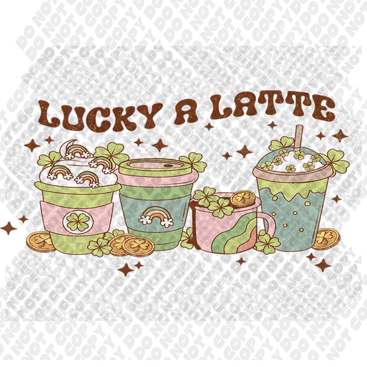 Lucky A Latte Transfer