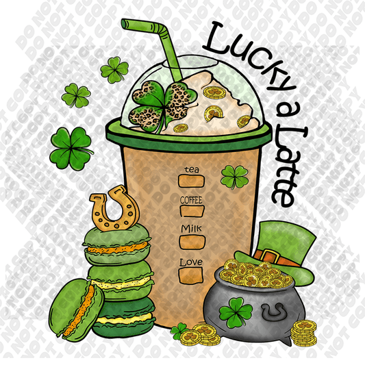 Lucky A Latte Transfer
