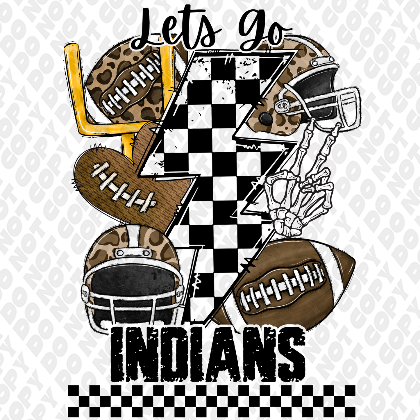 Let's go Indians