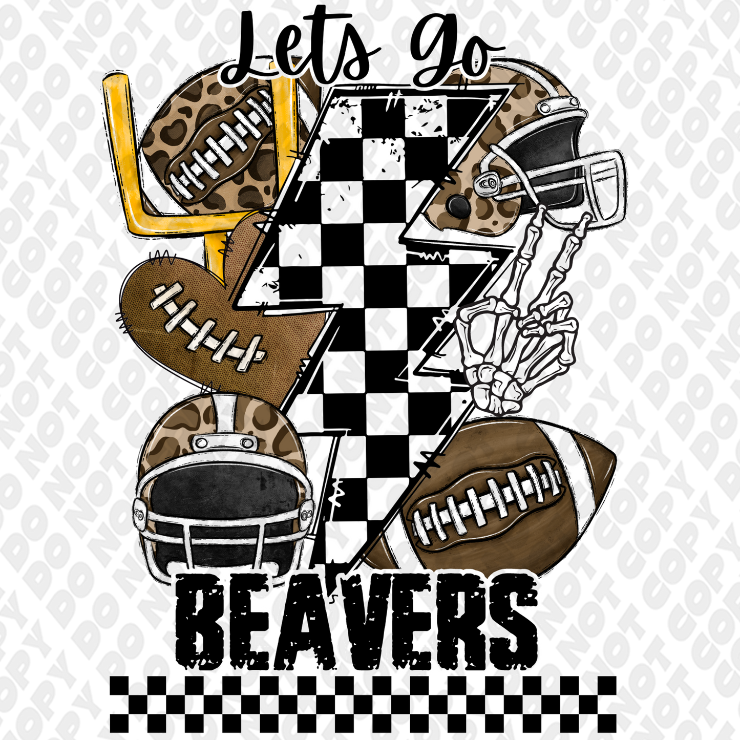 Beavers Goal Lets Go!