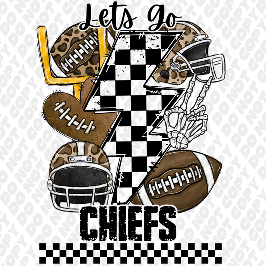 Let's go Chiefs DTF Transfer