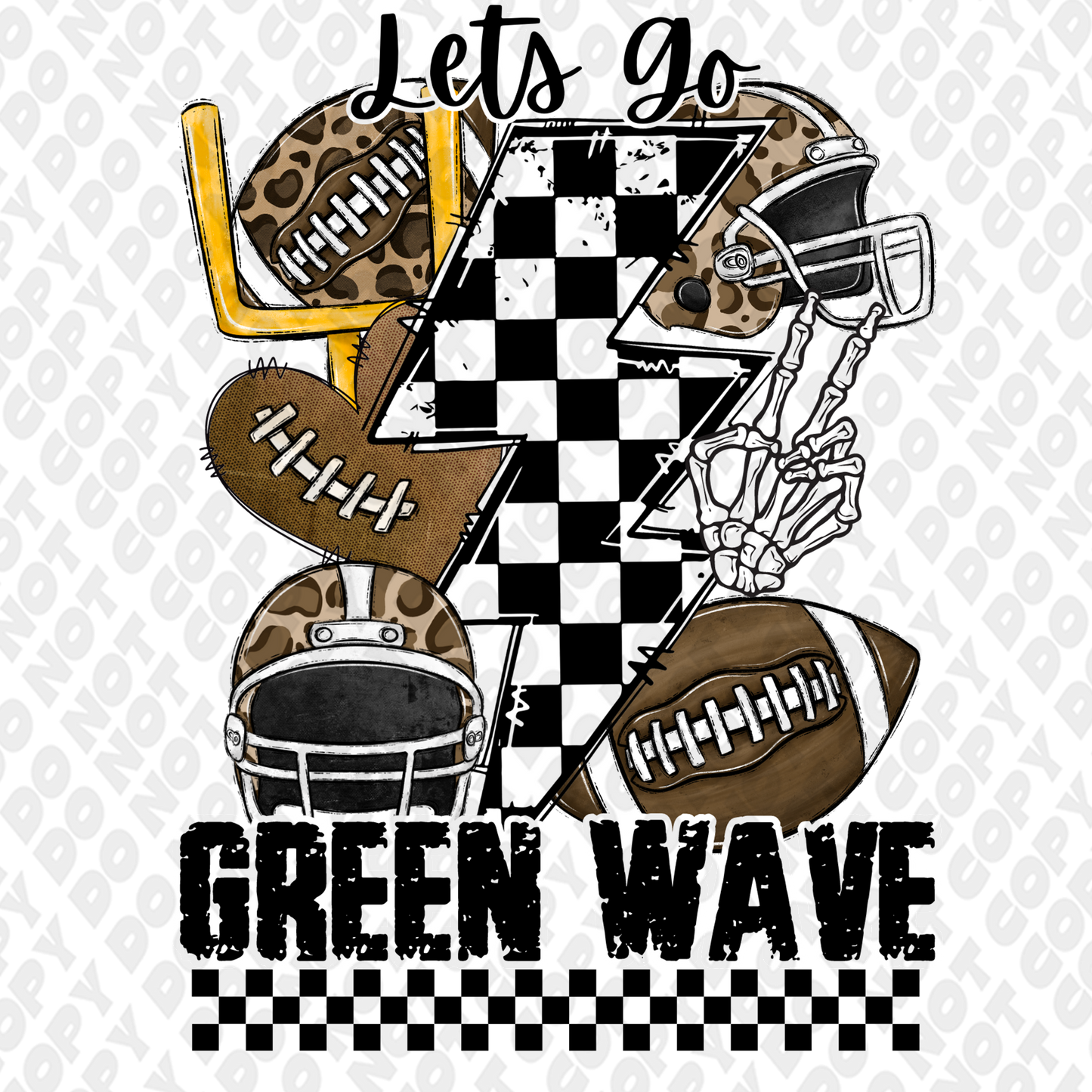 Let's go Green Wave