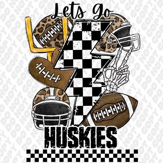 Let's go Huskies