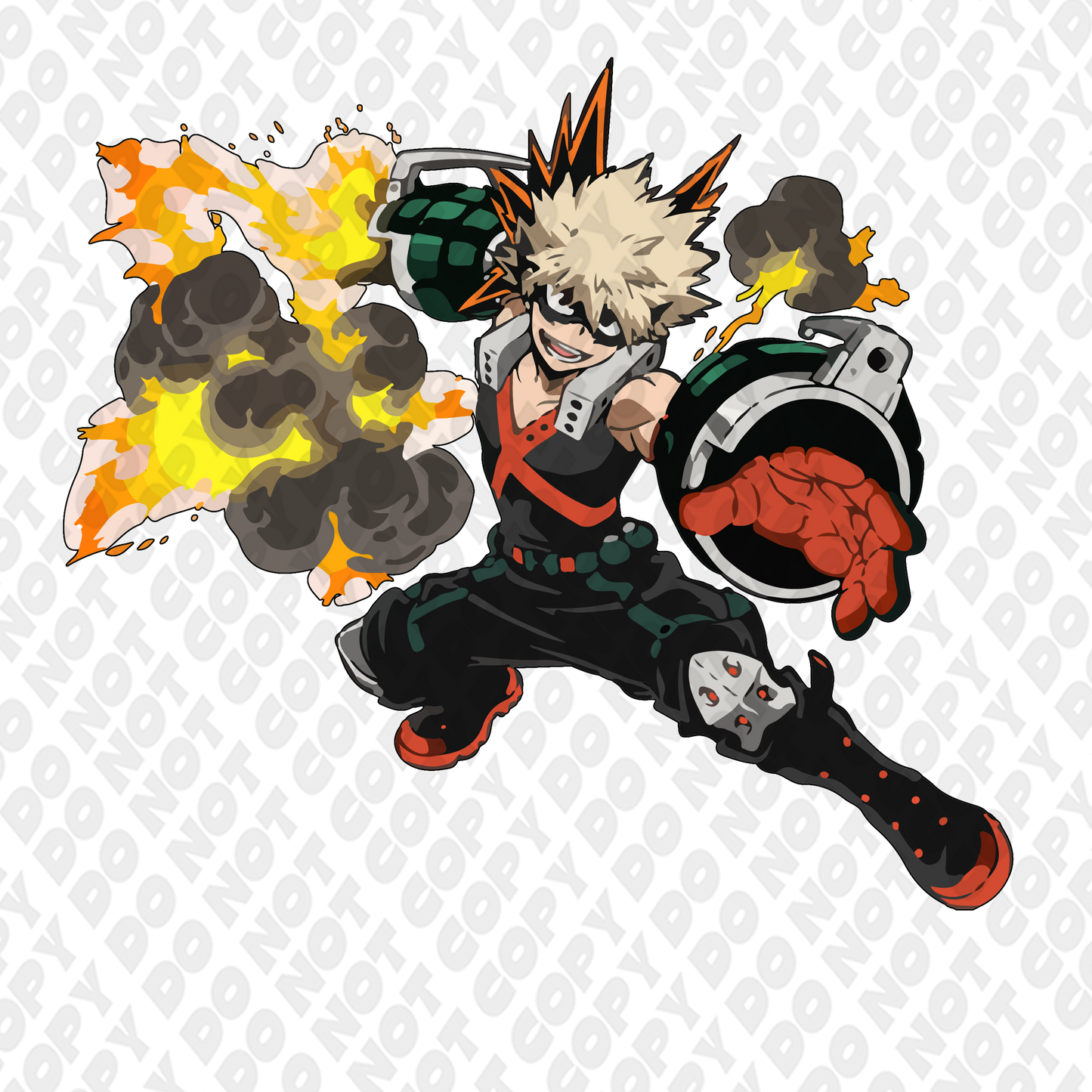 Bakugo Explosion Flight