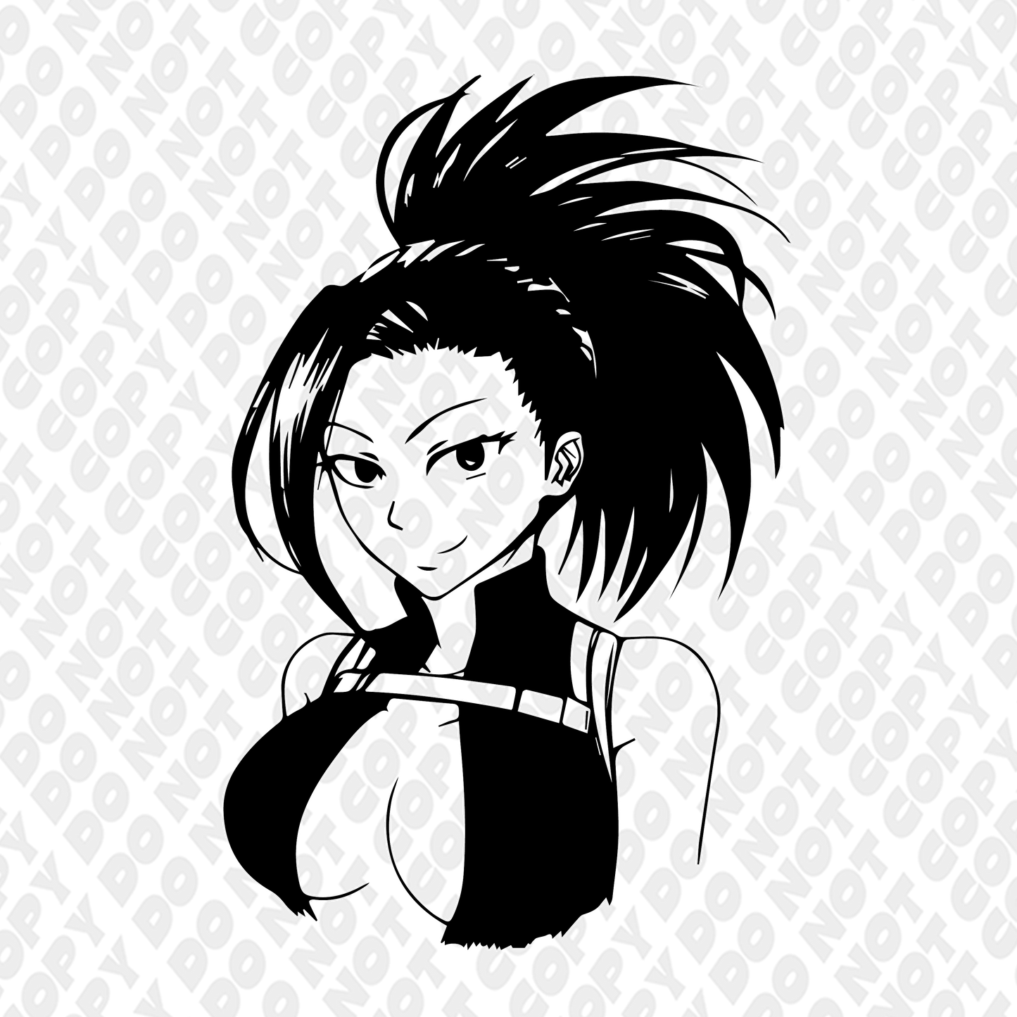 Momo Head Shot Outline