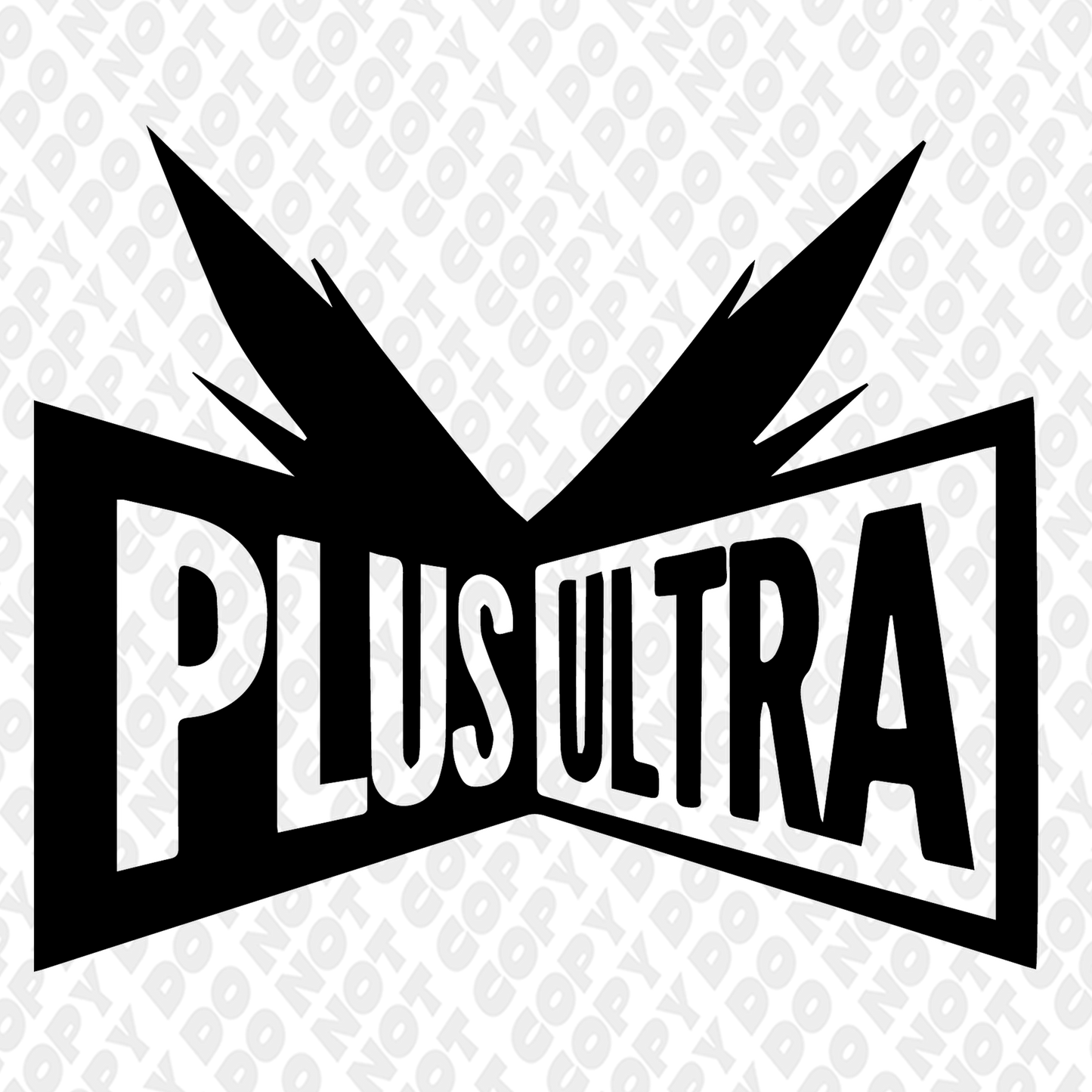 Plus Ultra All Might Outline