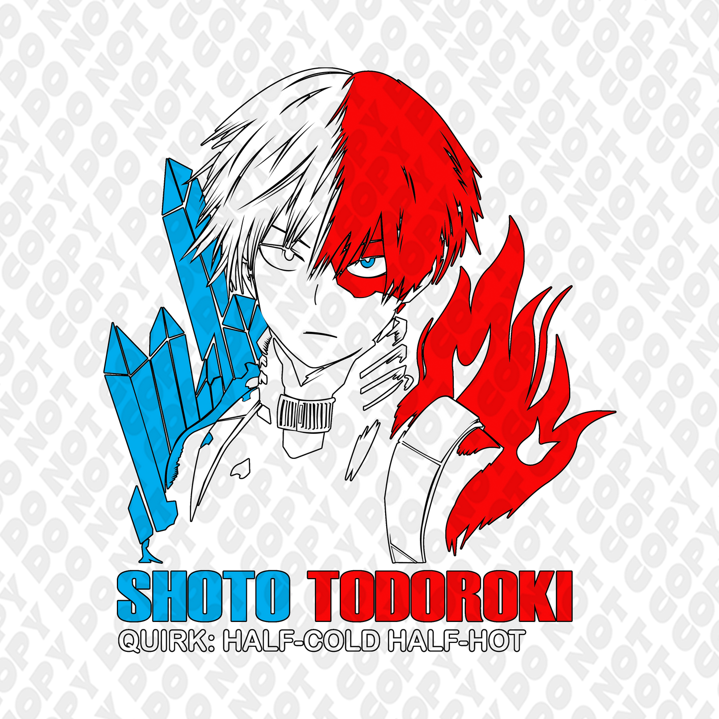 Todoroki Split Fire Ice
