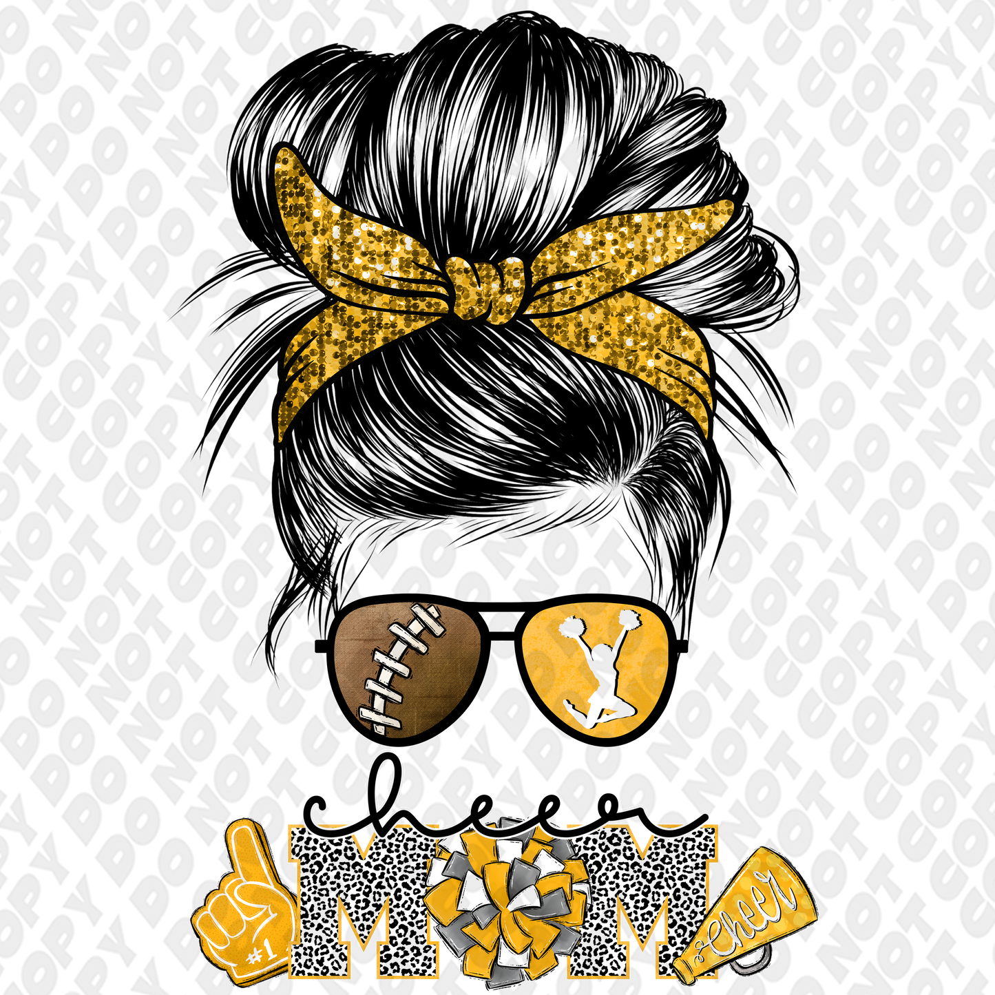 Cheer Mom DTF Transfer