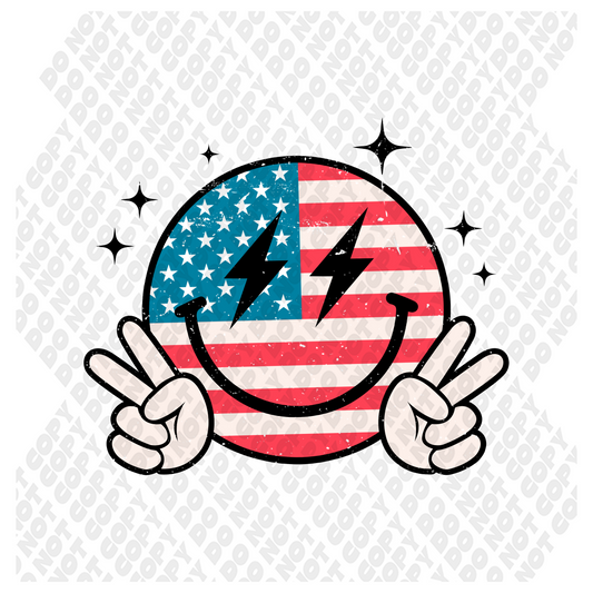 Party In The USA  4th July DTF Transfer