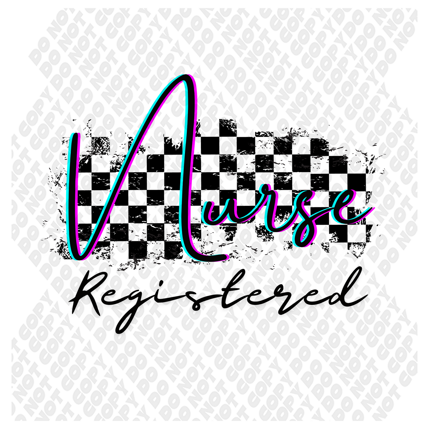 Registered Nurse DTF Transfer