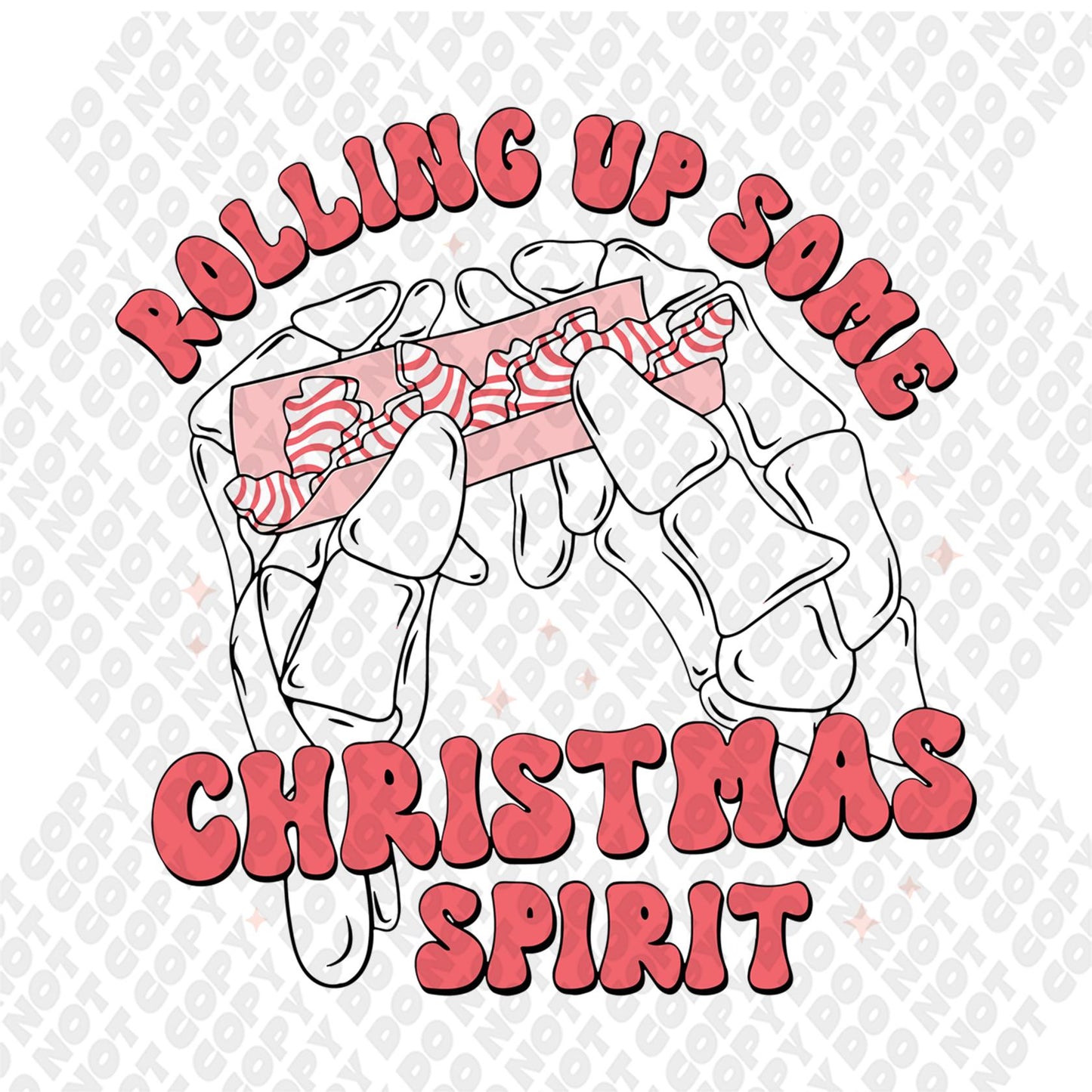 Rollin Some Christmas Spirit Transfer