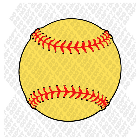 Softball DTF Transfer