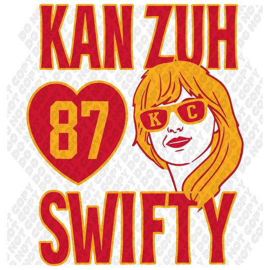 Swifty 87 KAN ZUH DTF Transfer