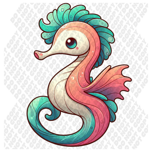 Sea Horse DTF Transfer