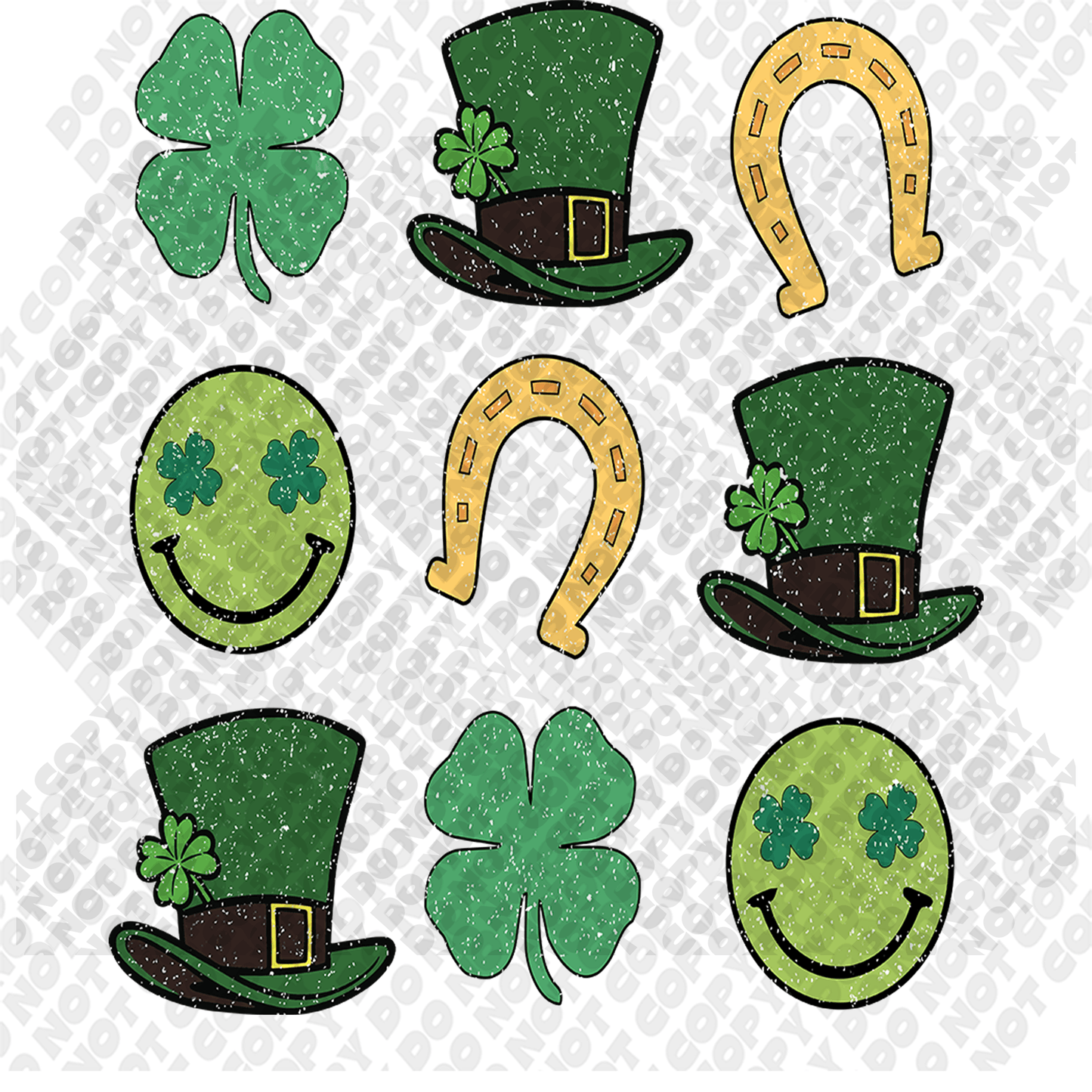Smile, Clover, Horse Shoe
