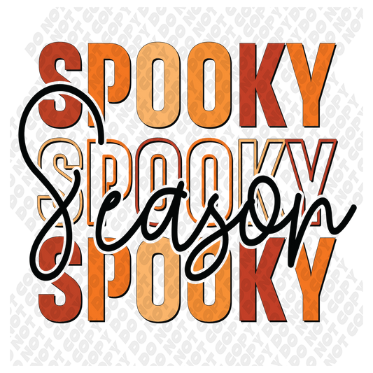 Spooky Season DTF Transfer