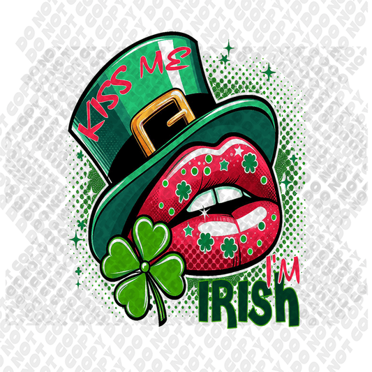 Kiss Me I'm Irish Transfer