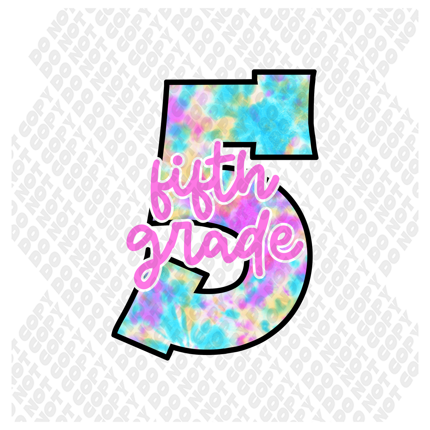 Fifth Grade DTF Transfer