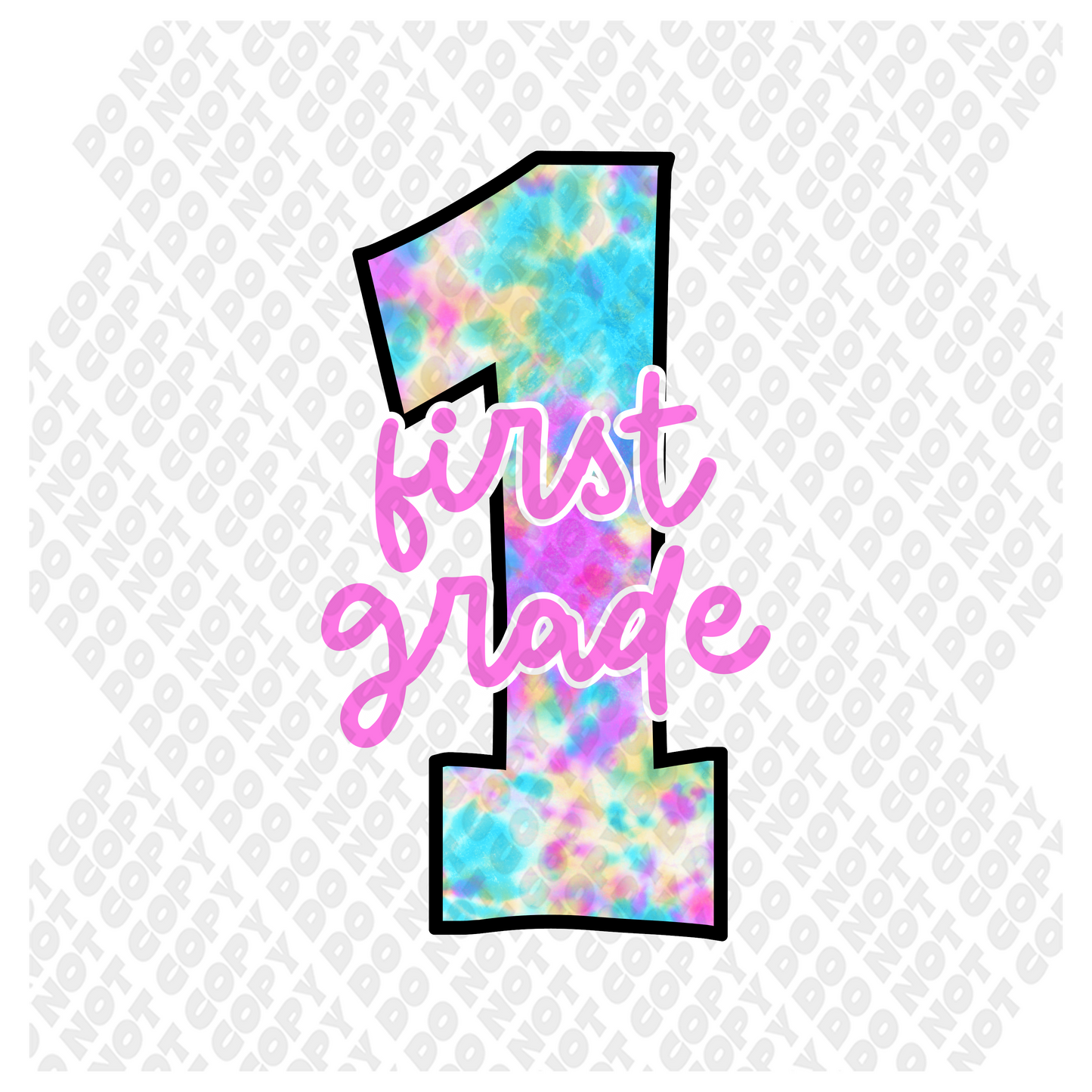TIE DYE FIRST GRADE 2