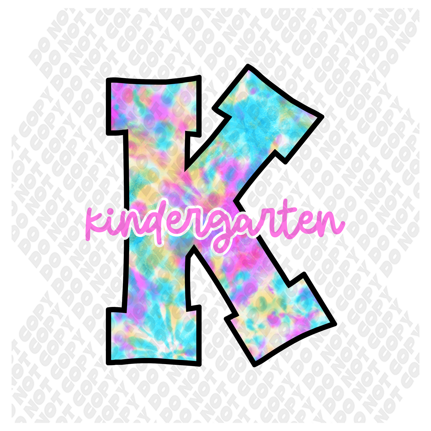 TIE DYE KINDERGARTEN 2