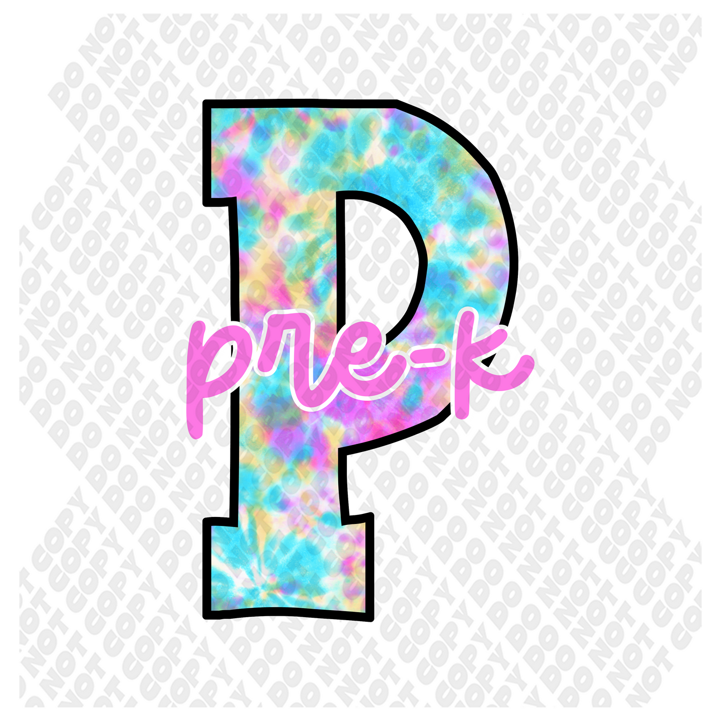 TIE DYE PRE-K2