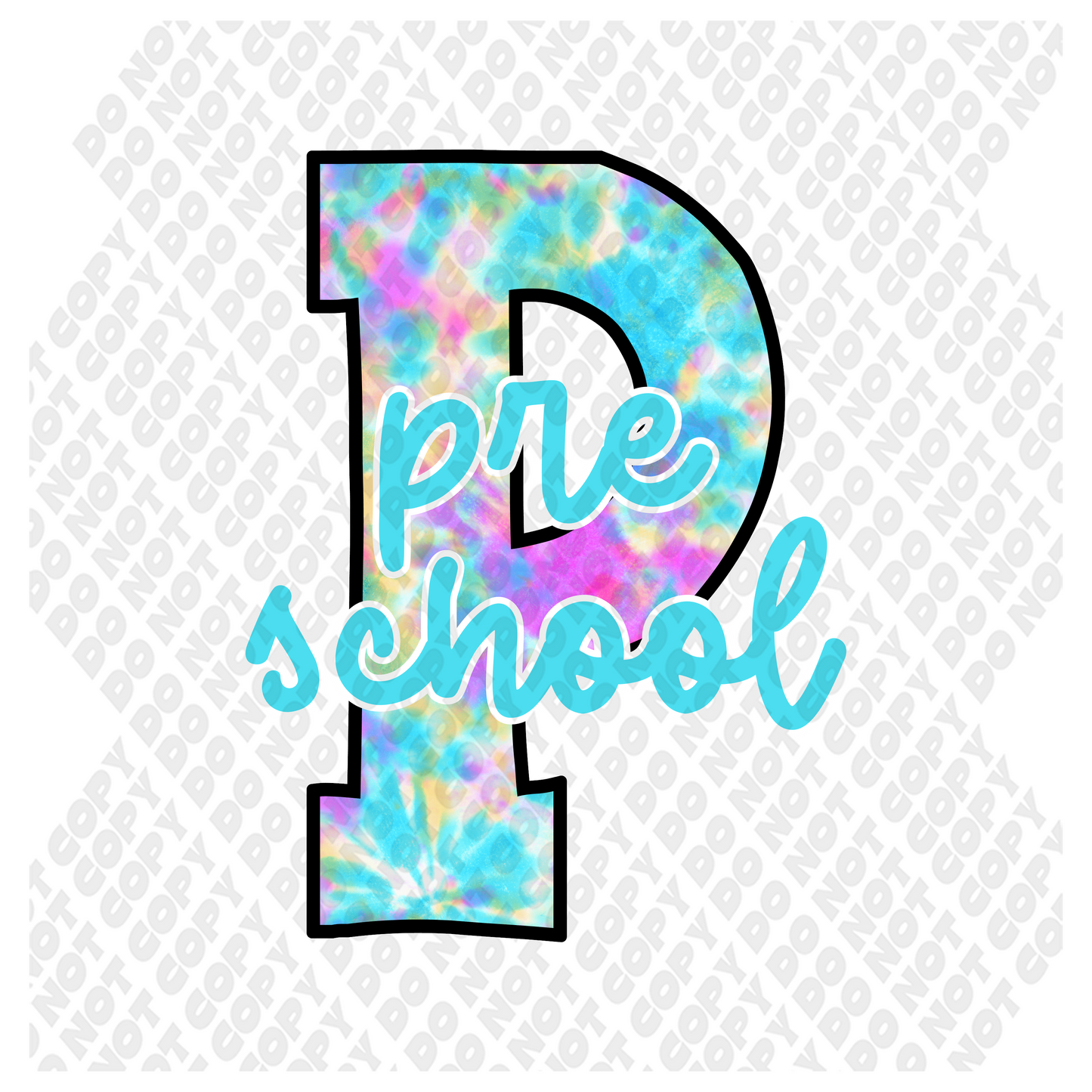 TIE DYE PRESCHOOL