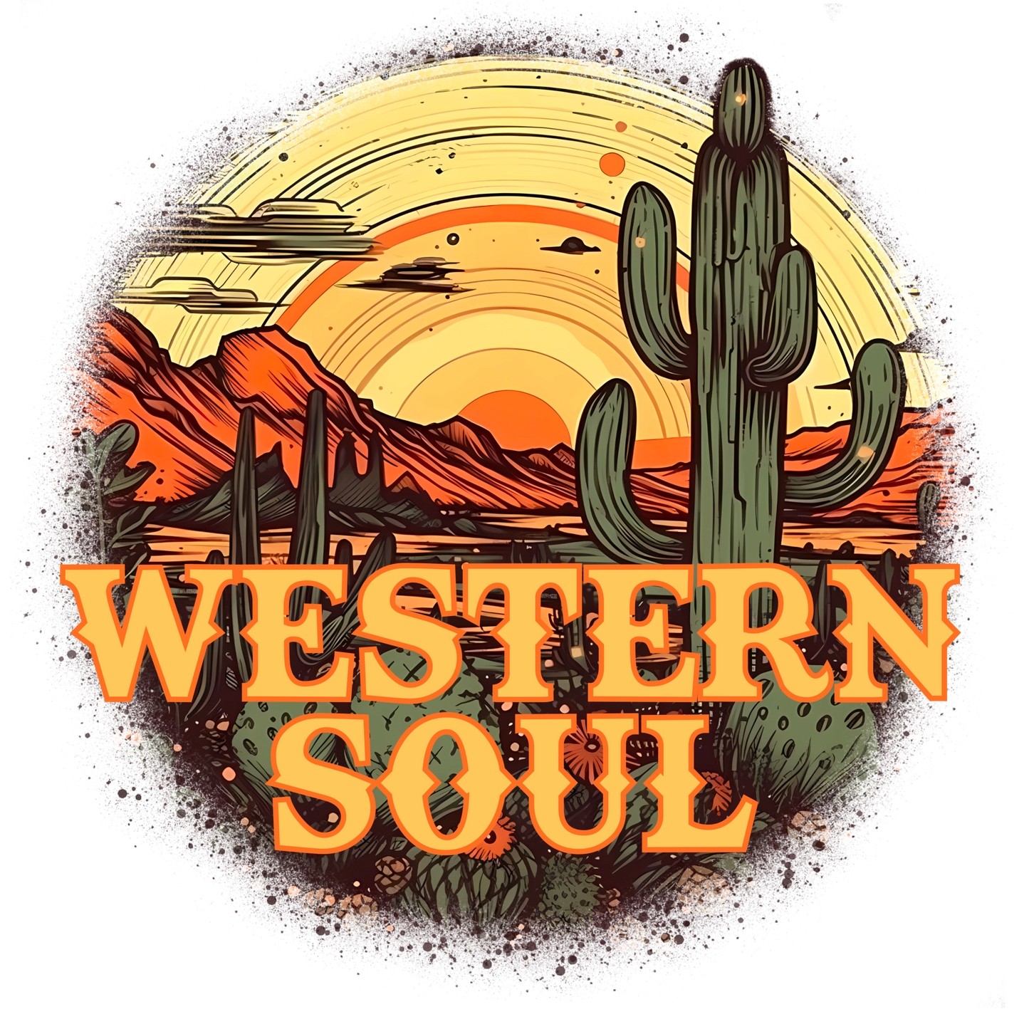 Western Soul DTF Transfer