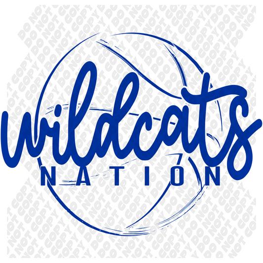 Wildcat Nation DTF Transfer