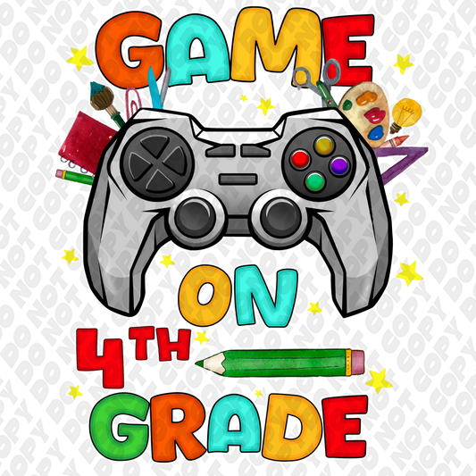 Game on 4th grade