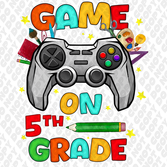 Game on 5th grade