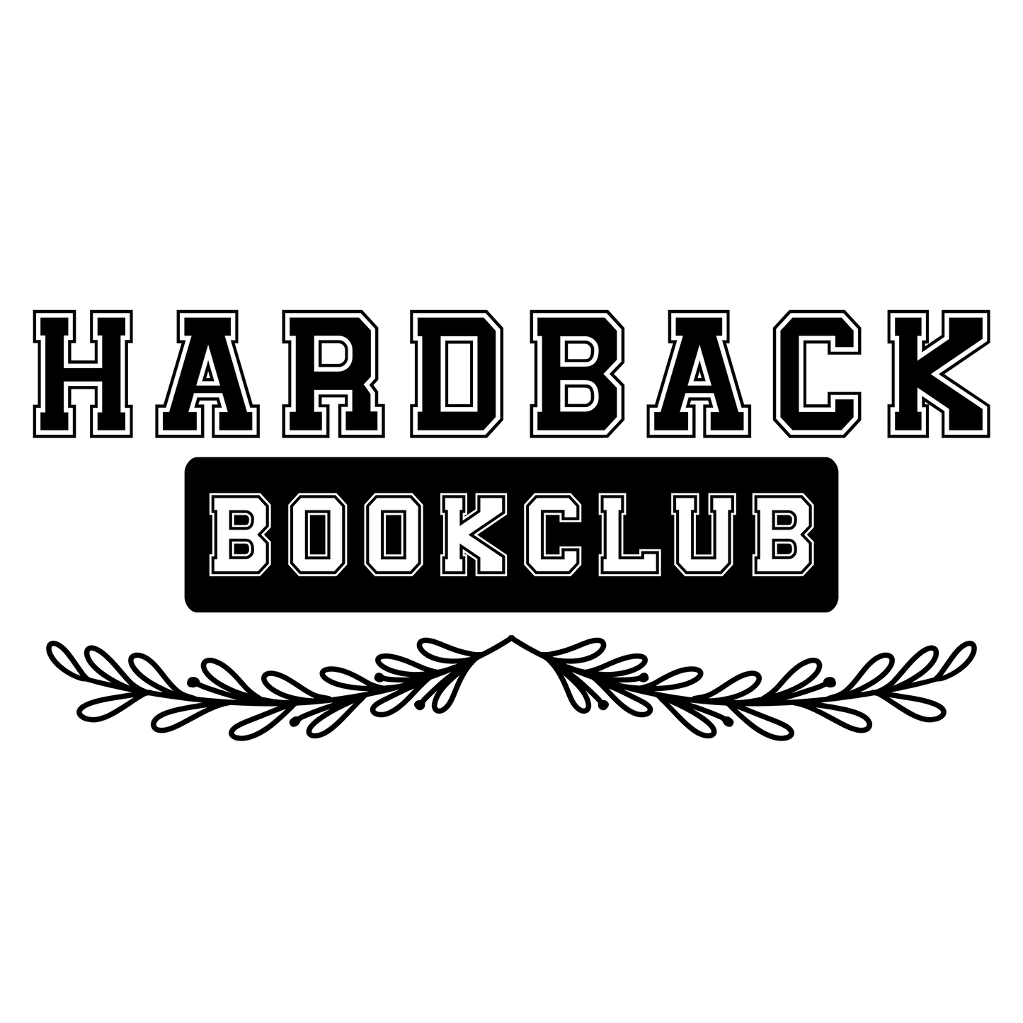 Hardback Bookclub DTF Transfer