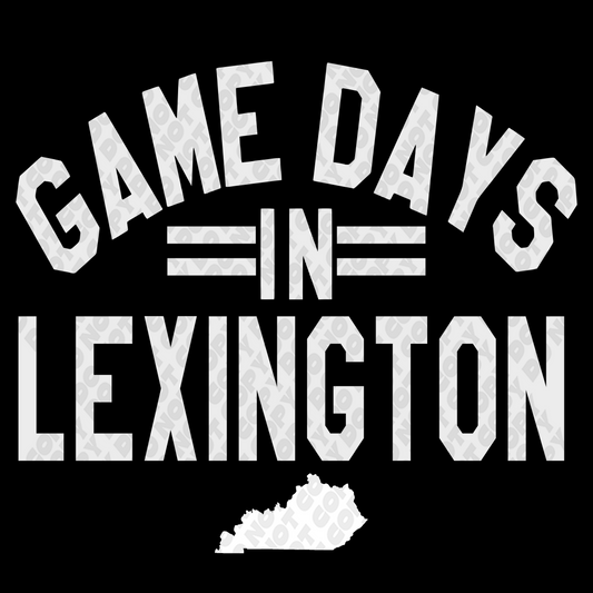 Game Day in Lexington KY Transfer