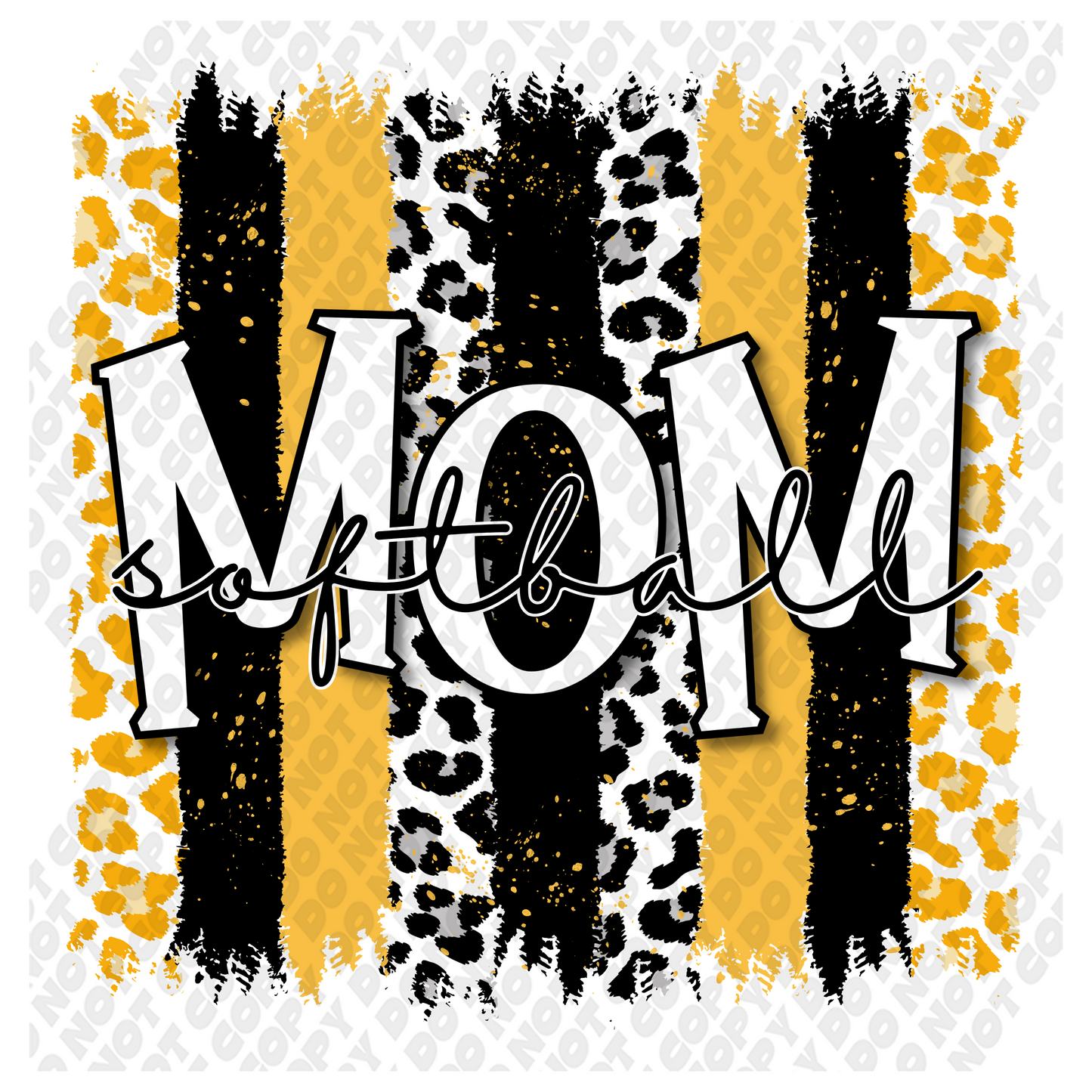 Softball Mom DTF Transfer