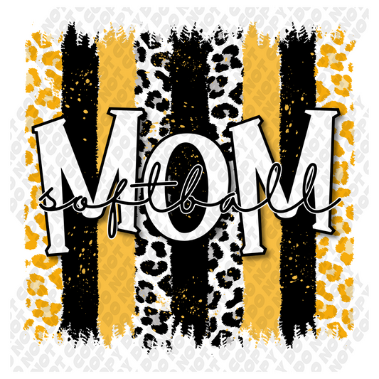Softball Mom DTF Transfer
