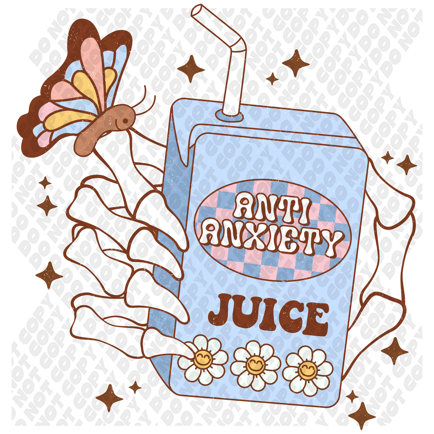 Anti-Anxiety Juice Skeleton Transfer