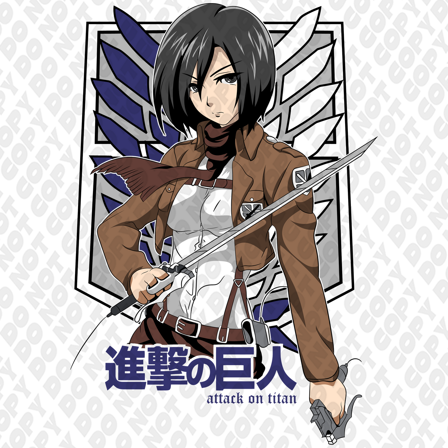 Mikasa Ackerman Wings of Freedom