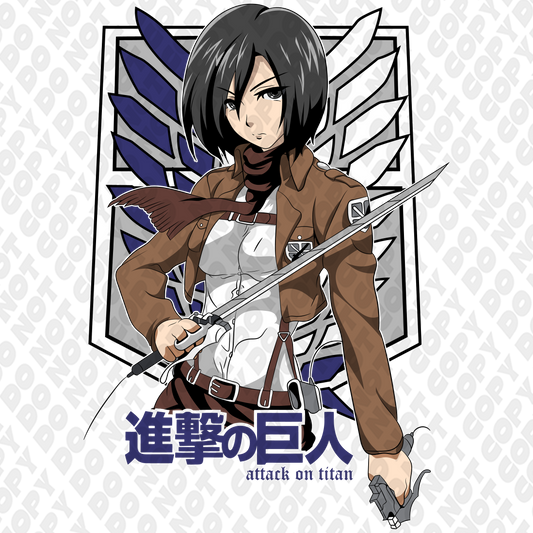 Mikasa Ackerman Wings of Freedom