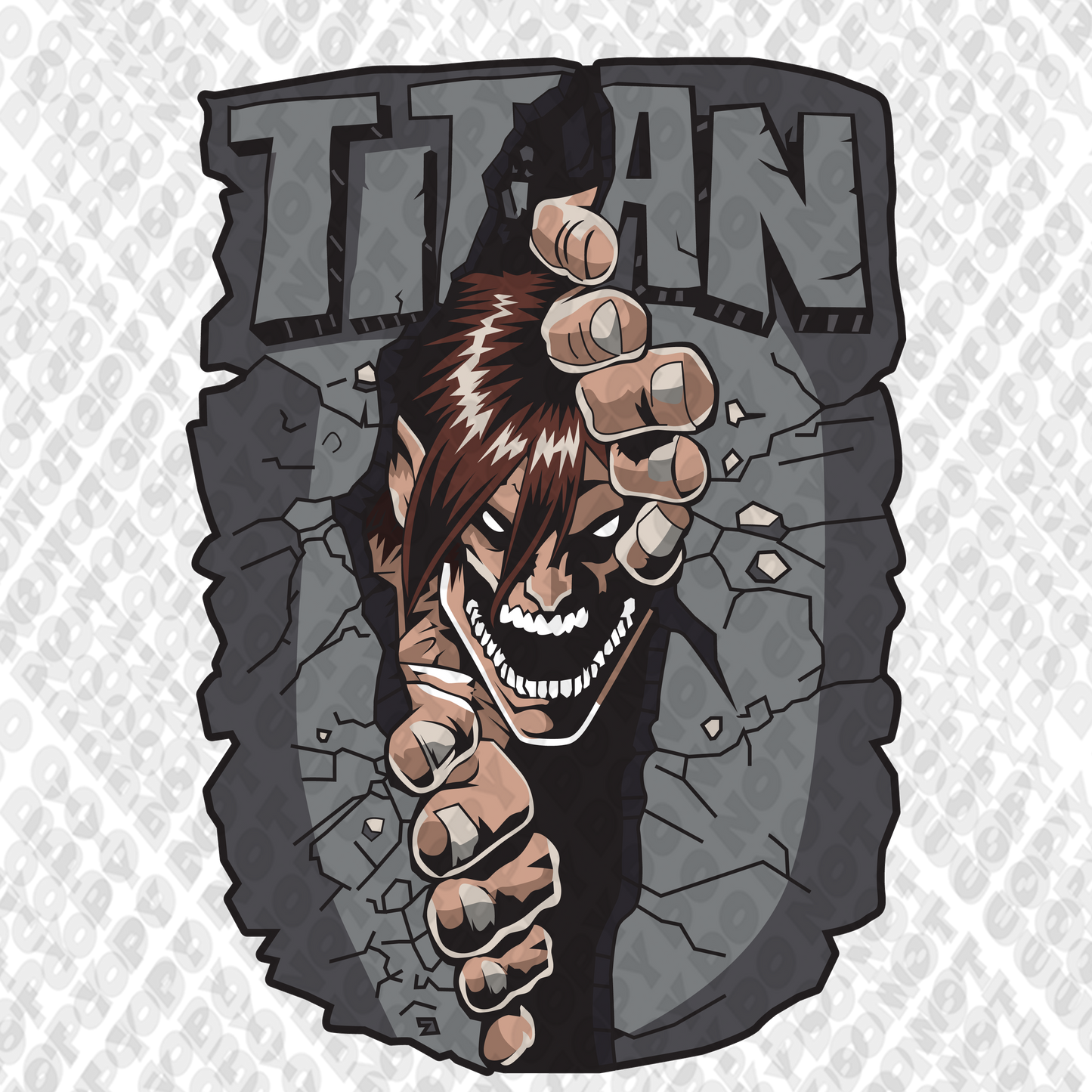 Attack Titan Break the Walls