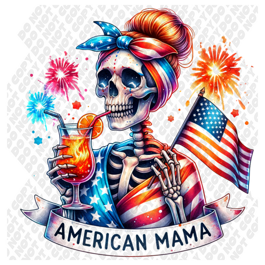 American Mama Skeleton Transfer