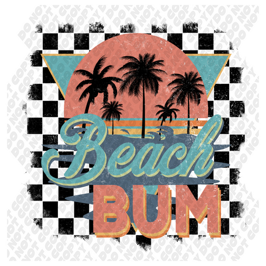 Beach Bum DTF Transfer