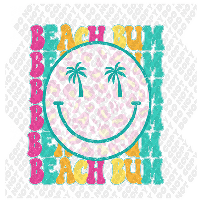 Beach Bum Smiley