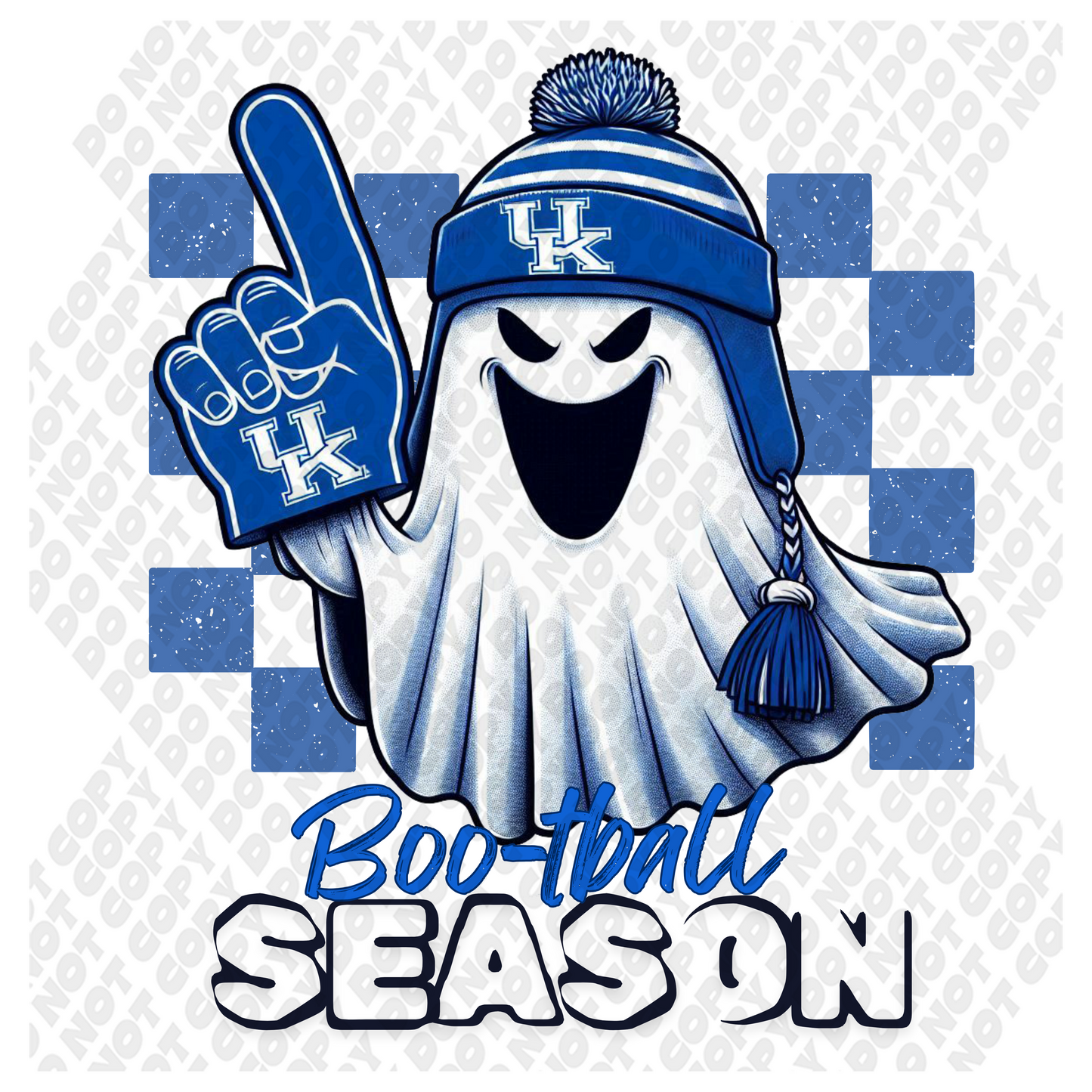 BooBall Season UK Kentucky Ghost DTF Transfer