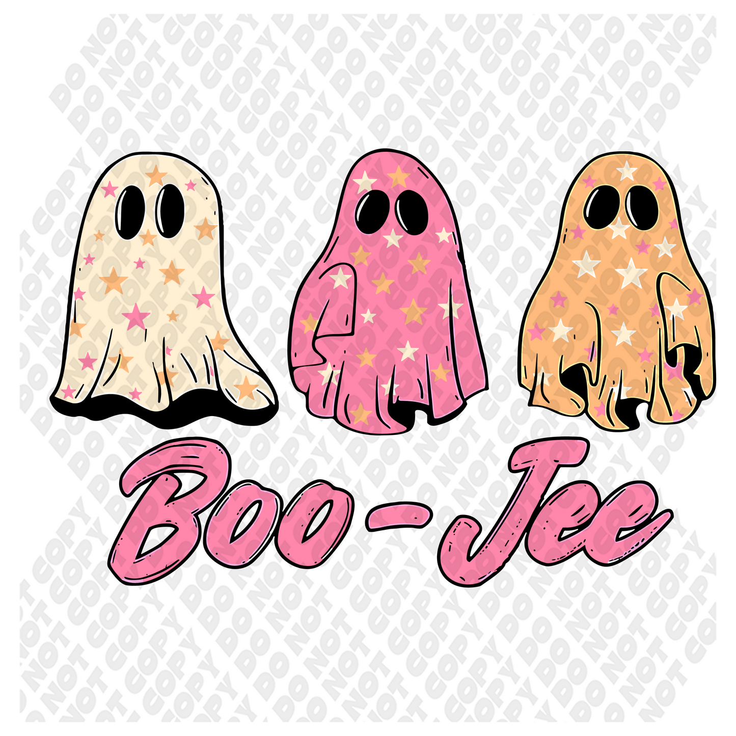 Boo-Jee Ghost DTF Transfer